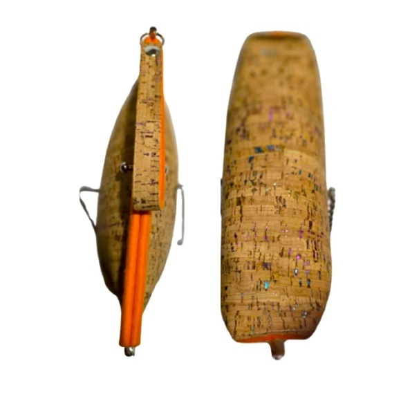 Posh Felt Cork and Felt Cosmetic/Accessory Bag. - Picture 5 of 6